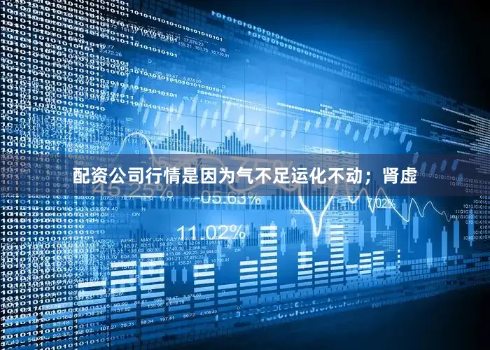 配资公司行情是因为气不足运化不动；肾虚